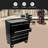 24.25'' W 5 -Drawer Steel Accent with Wheels-772034882