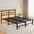 Beige;Brown Full / Double Bed