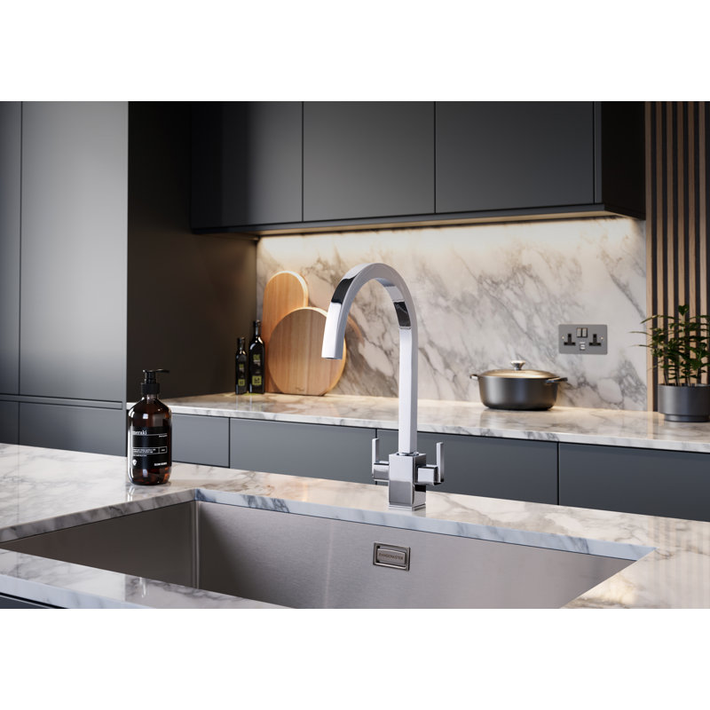 Rangemaster Sink & Taps Quad Kitchen Faucet