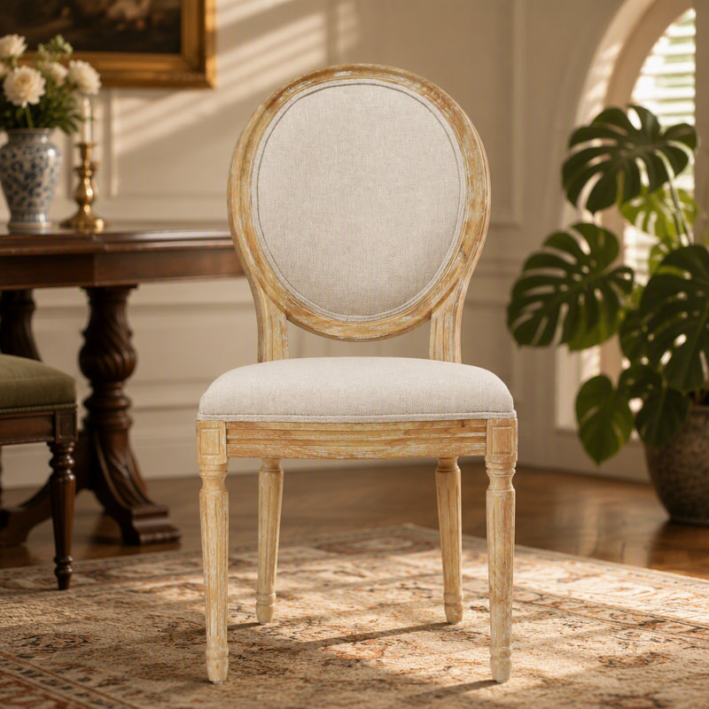 Chaise de salle à manger, Beige