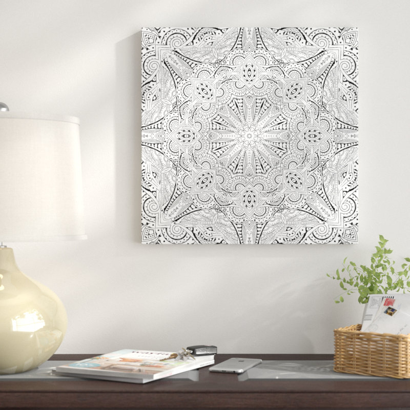 Aimee Stewart - Print on Canvas, 18" H x 18" W x 1.5" D, Black Framed