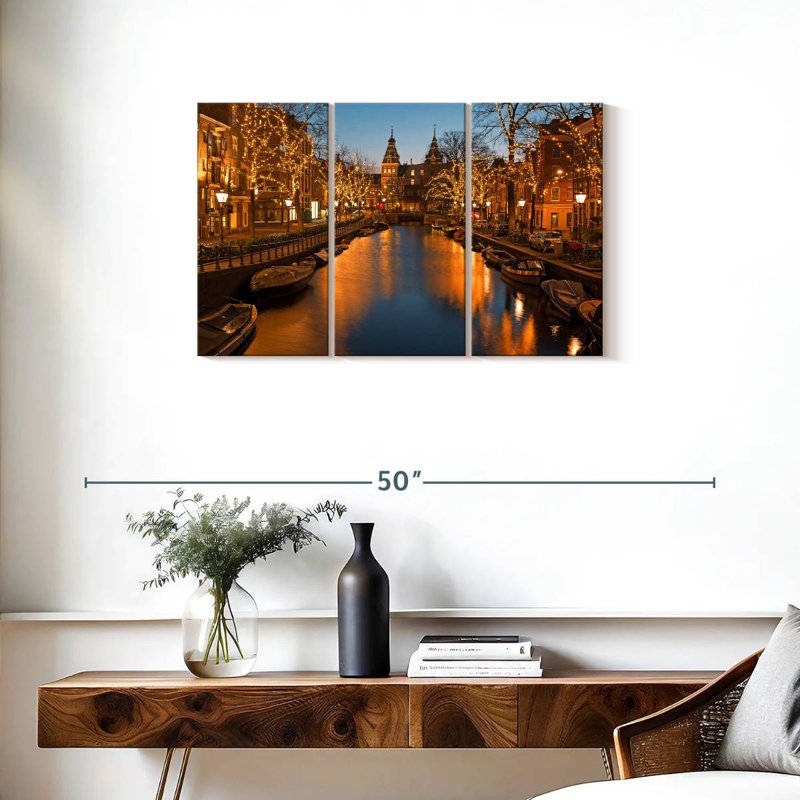 Lumières de Noël Sireci Amsterdam, H 20 po x l 33 po