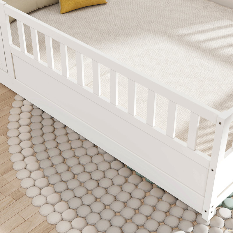 Lit double pleine grandeur, Blanc