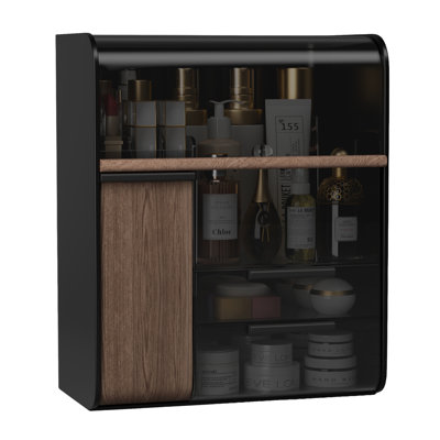 Organisateur de maquillage, brun