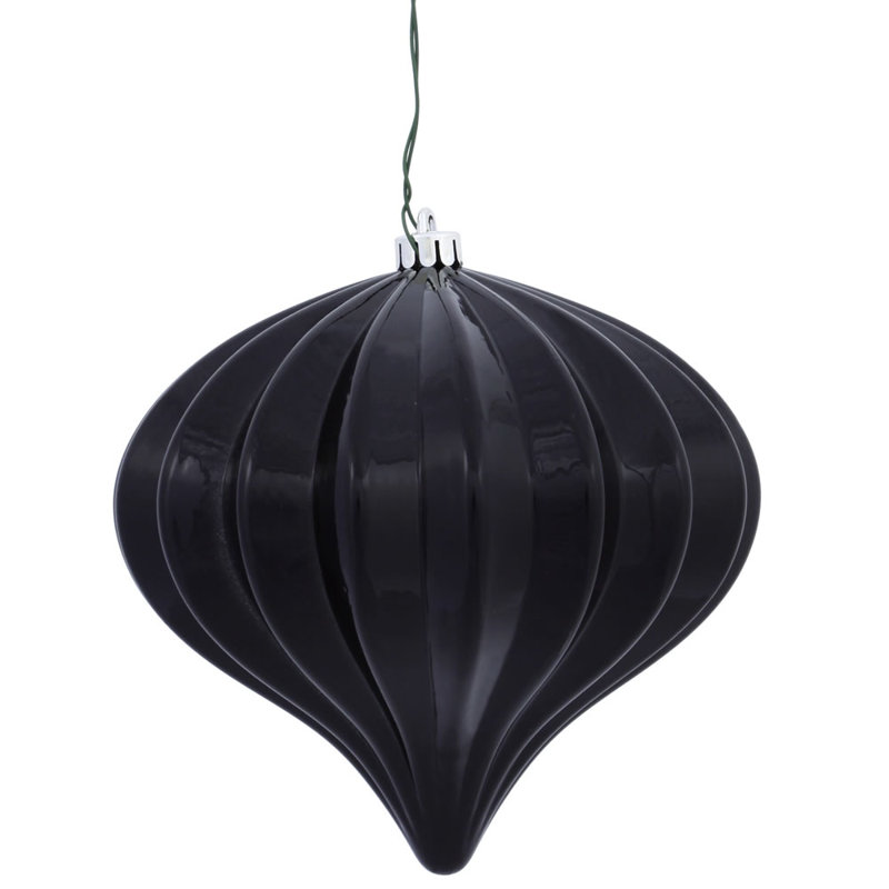 Ornement de Noël 5,7 po UV, Noir 1