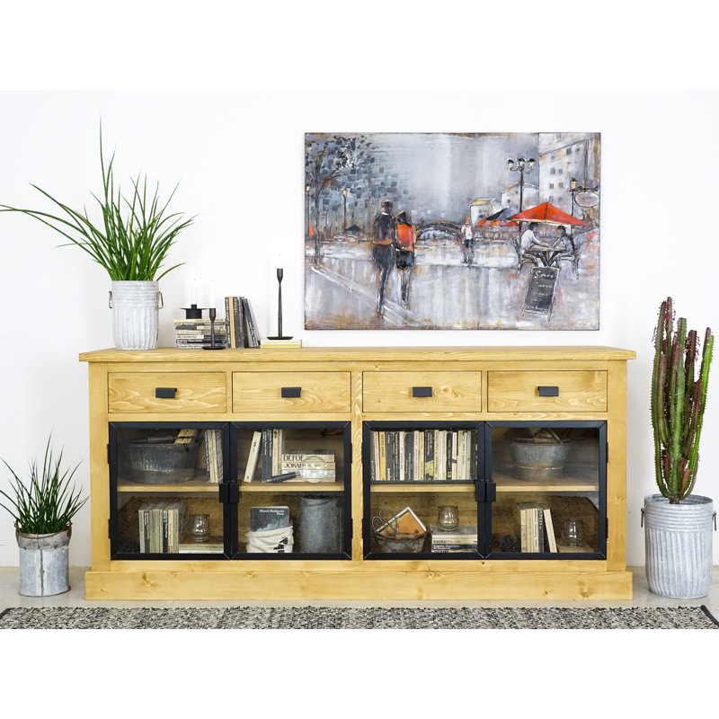 Calixte 199.5cm Solid Wood Sideboard
