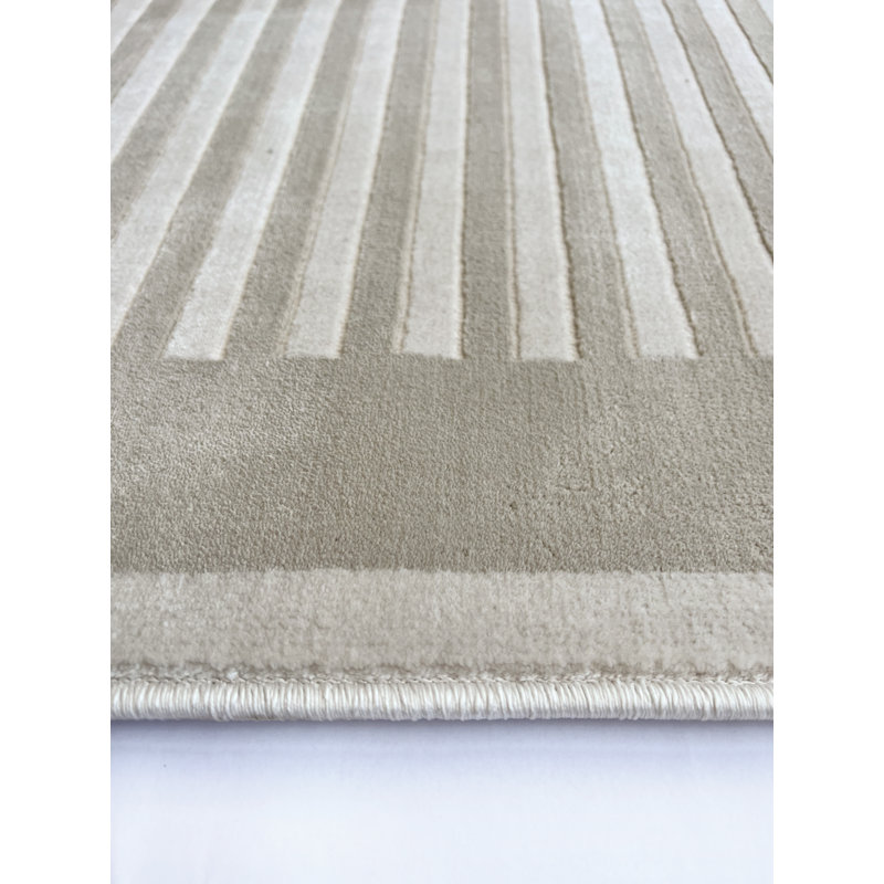Leonnah Striped Area Rug, Rectangle 80 x 150cm