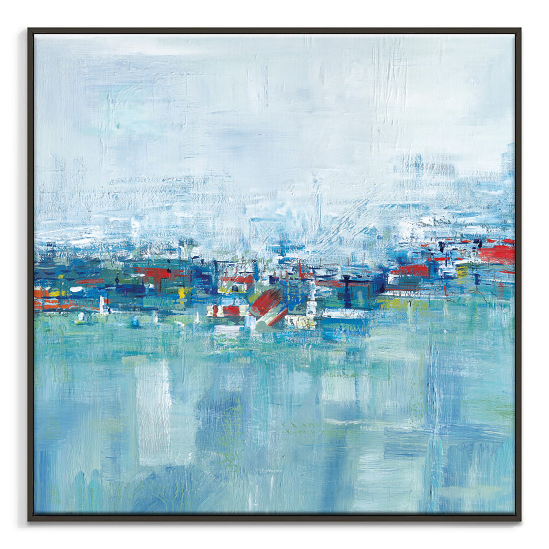 'Making memories' Framed Painting on Canvas