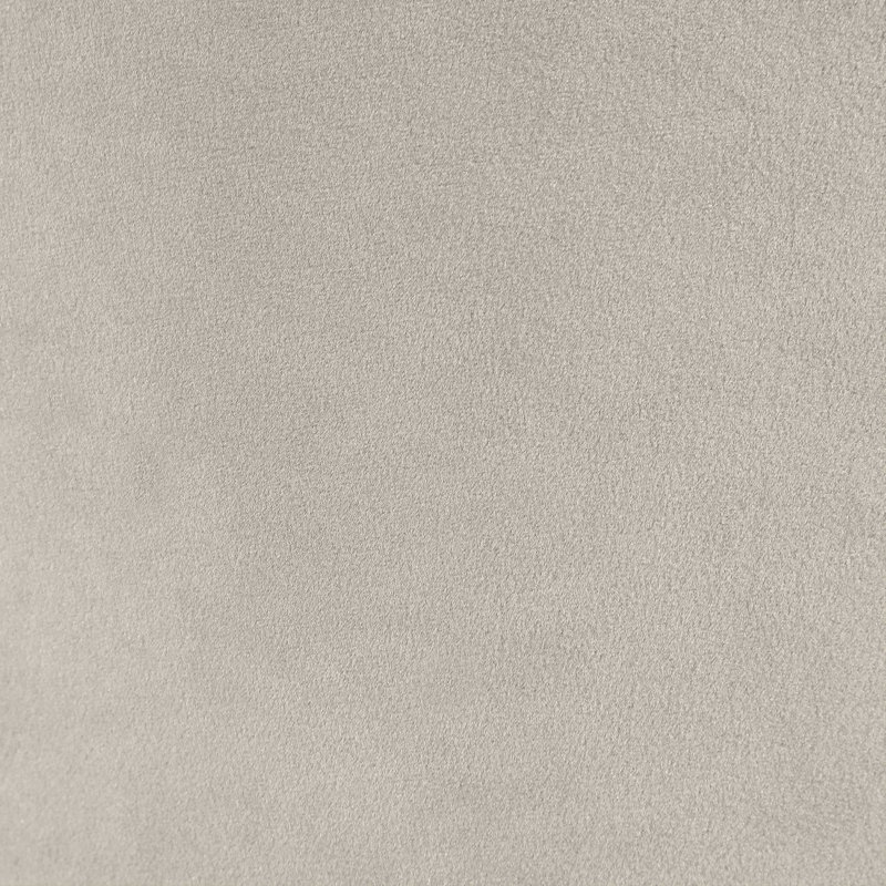 Chaise rembourrée Varinelle, Velours crème, Naturel