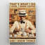 «Man I Cook I Drink Coffee» sur toile-600526656