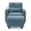 Canapé inclinable simple avec dossier réglable manuellement, port de charge USB-1707340112
