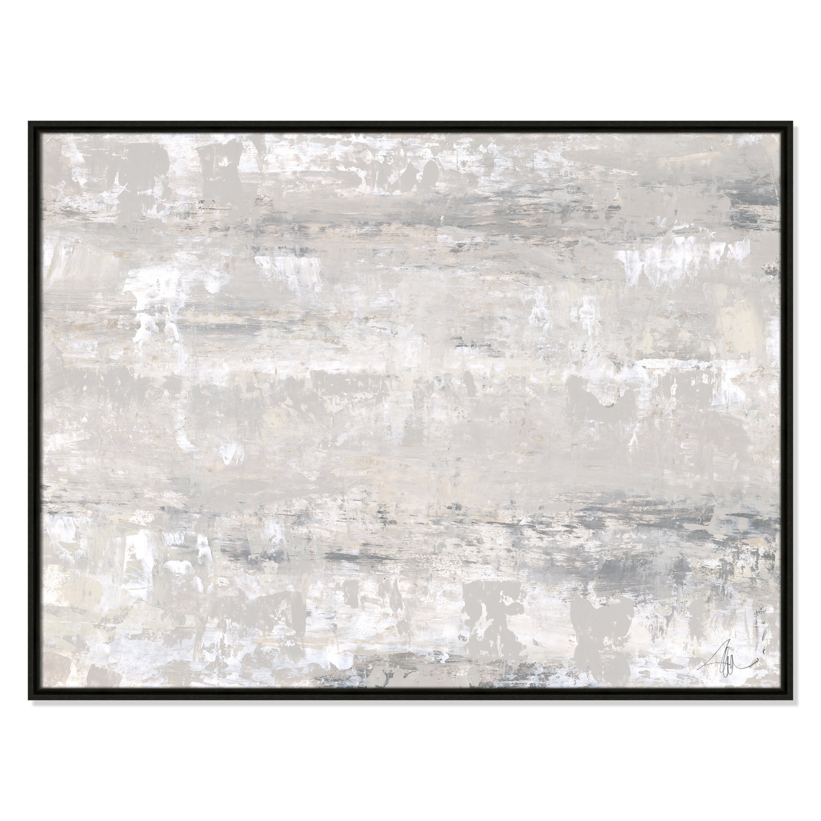 Desert Winds by Filippo Ioco - Print, Espresso Framed Canvas, 31.5" H x 41.5" W x 2" D