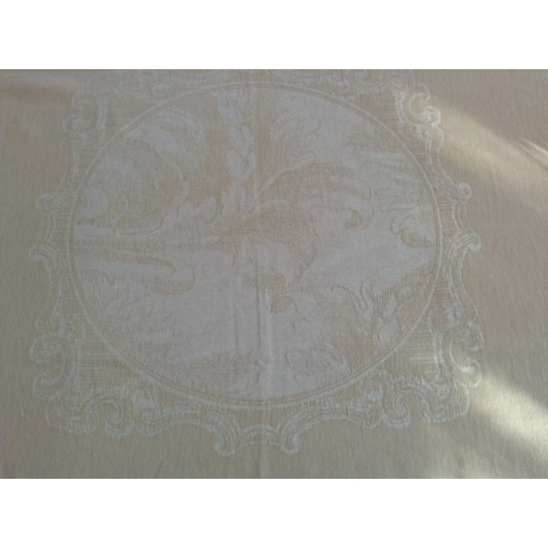 Tablecloth, 65" L x 65" W, Gray