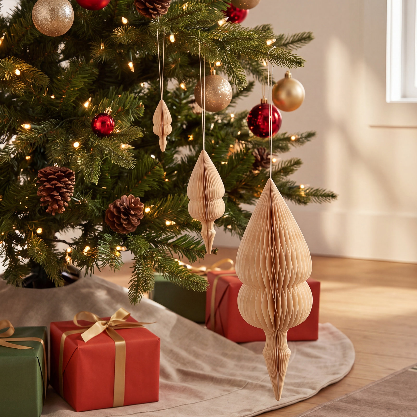 22'' Paper Finial Ornament