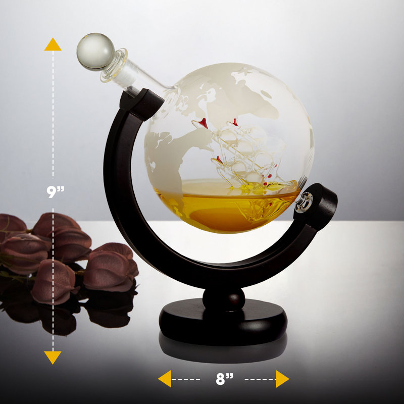 Globe  Whiskey Decanter