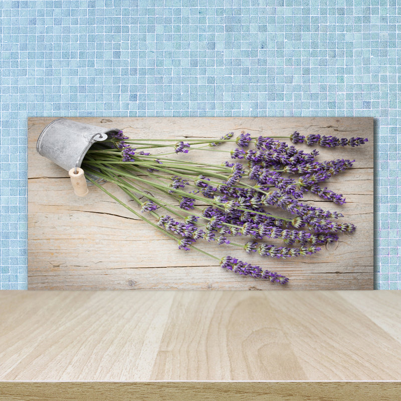 Rosalyn 50cm W x 100cm L Glass Peel and Stick Panel