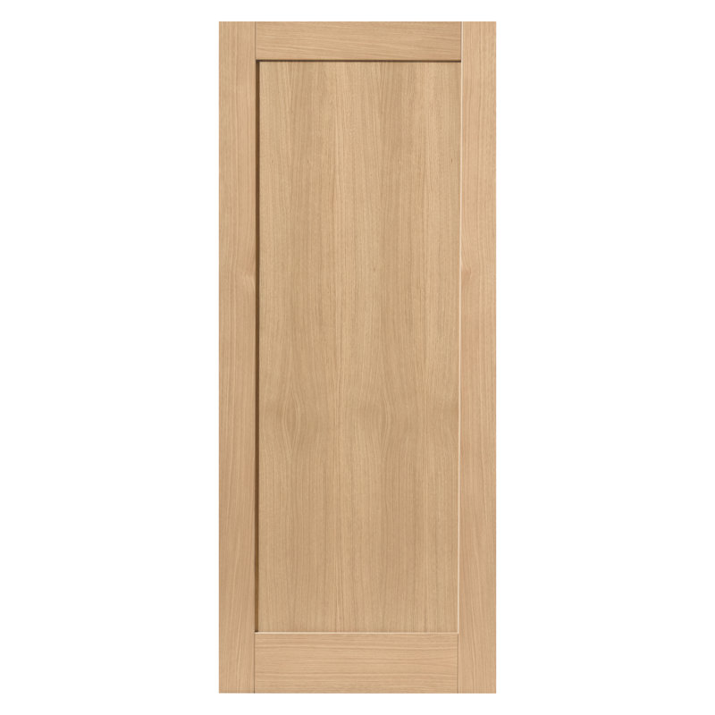Etna Oak Internal Door Unfinished, 198.1cm H x 61cm W x 3.5cm D