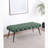 Galiano Teal Upholstered Tufted Bench-1360999122