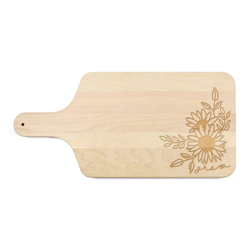 Grow Floral Cutting Board