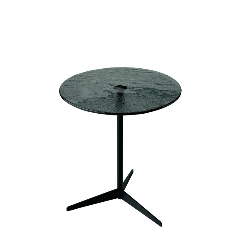 Siyan End Table, Fume, Black