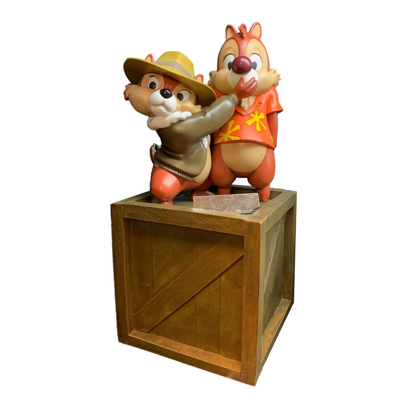 Statue Chip 'n Dale