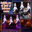 3PCS Halloween Ghost Windsocks, Scary Spooky Halloween Ghost Hanging Windsock Flag Decorations for Halloween Yard Garden Party Supplies