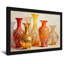 Vases colorés avec motifs ornés sur toile-126732811-126732810-126732808