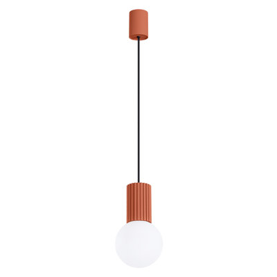 Bernis 1 - Light Brushed Nickel Pendant