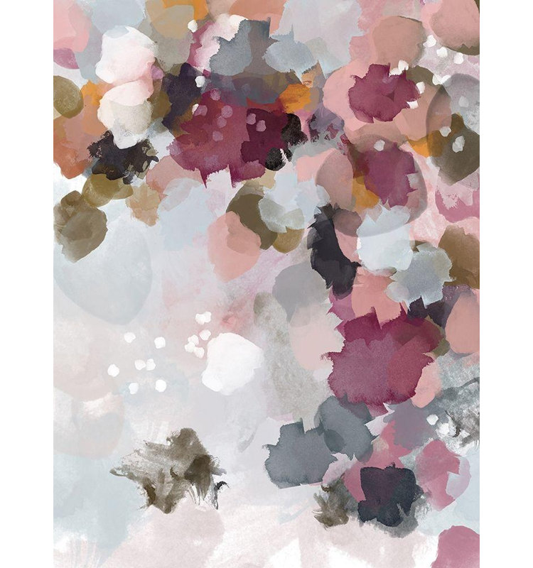 «Ivy Bronx Straatsma, Leah», reproduction d'art sur toile tendue à l'aquarelle, H 36 po x l 28 po
