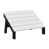 Plateau blanc / base noire