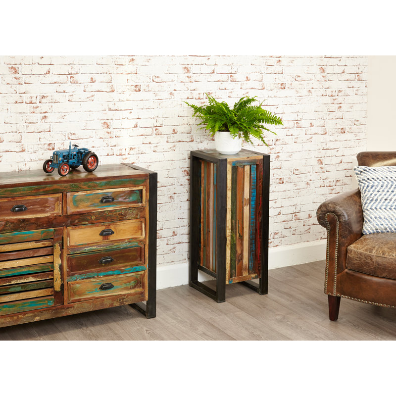 Burhardt Solid Wood Sled End Table