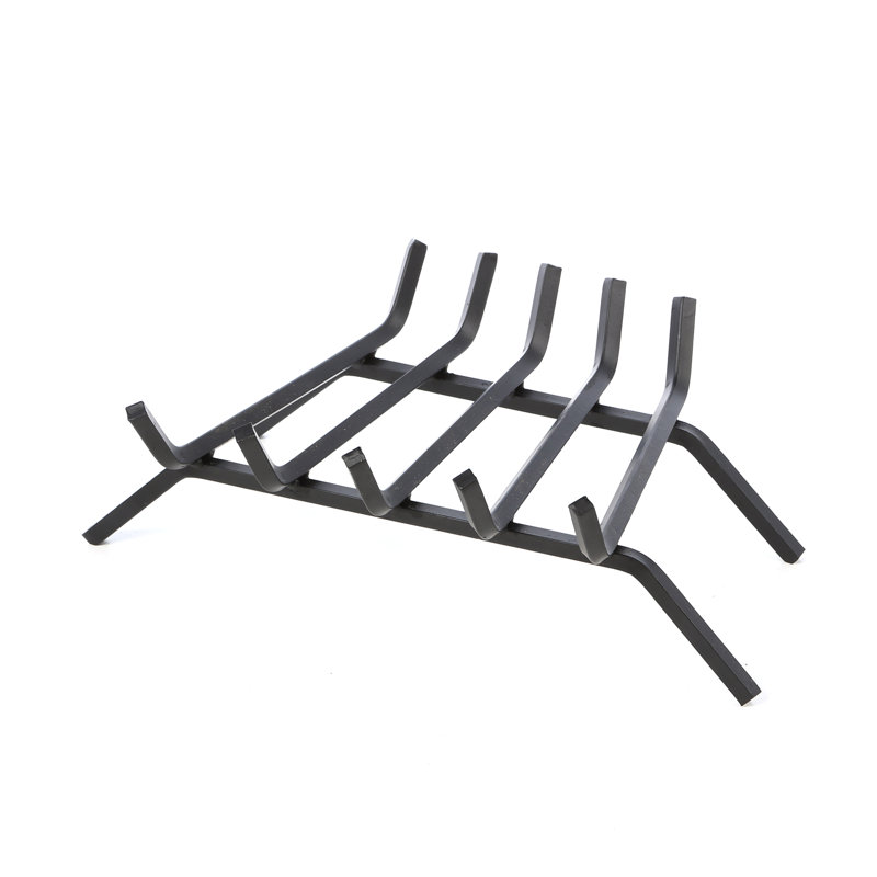 Grille de foyer en acier Hobert, H 6 po x l 23 po x P 15 po