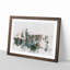 Clifton Suspension Bridge In Bristol - Single Picture Frame Painting on MDF-56853671-56853676