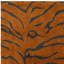 Alaisdair Tiger Animal Print Orange Area Rug-1811363250