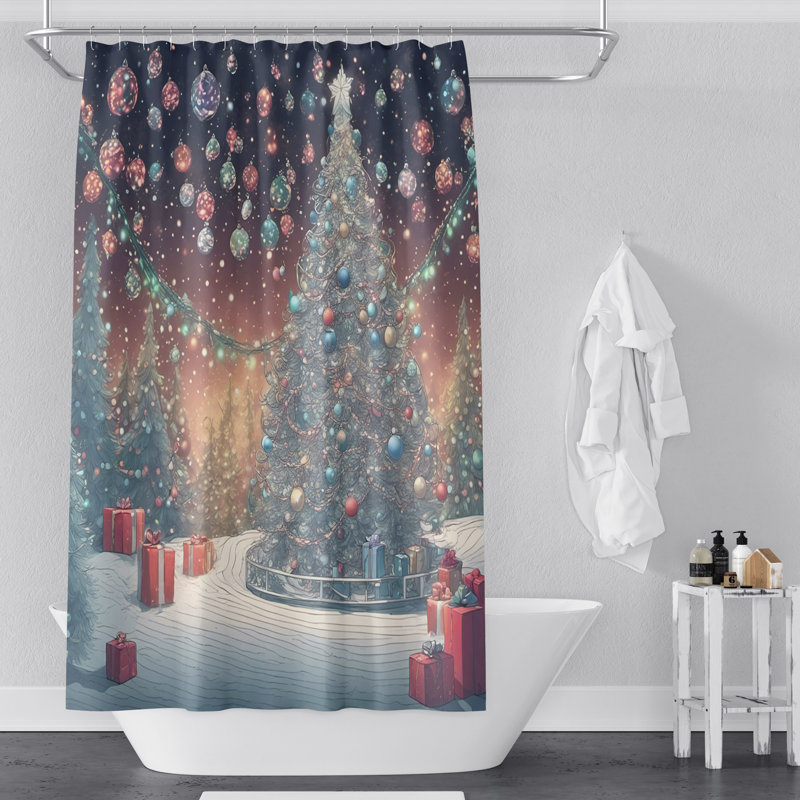 Shower Curtain SH00889, L 70 po x L 83 po