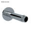 Bras de douche rond