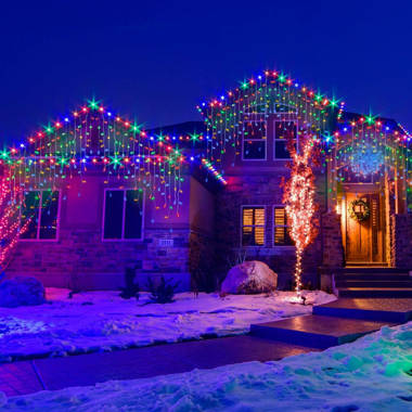 outdoor led colored christmas lights