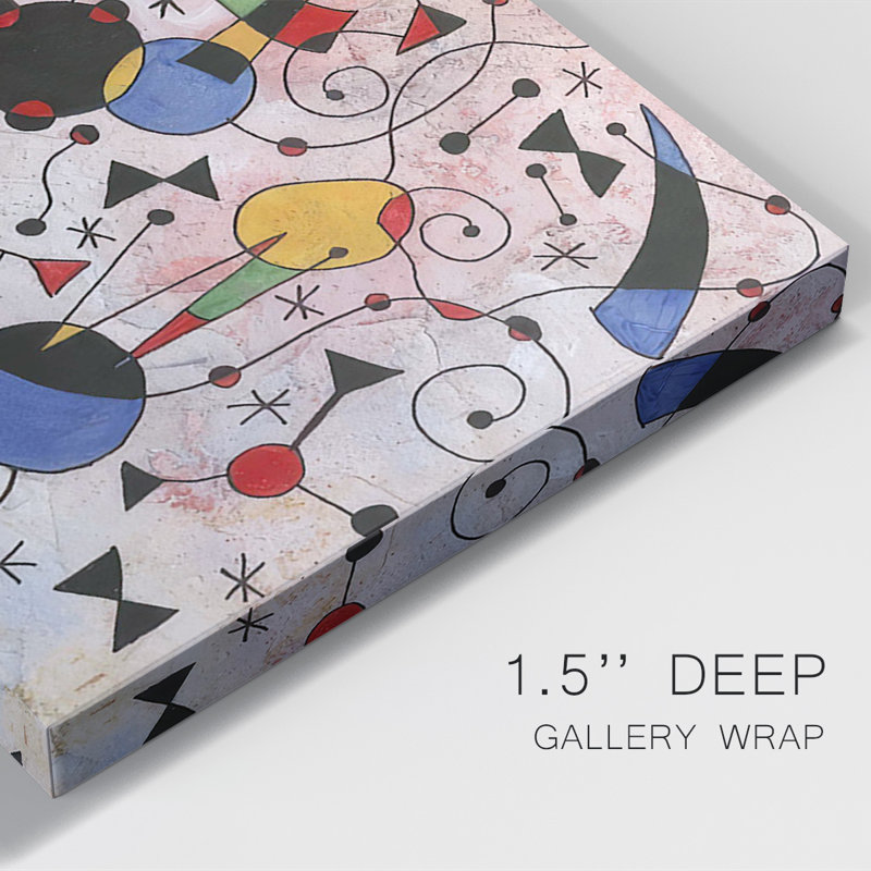 Miro Memoirs I sur impression sur toile, H 48 po x l 32 po