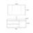 American style retro vanitie bathroom cabinet