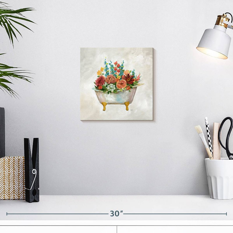 Bouquet de baignoire, H 10 po x l 10 po