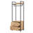 Alva Open Wardrobe with 2 Drawers in Oak
