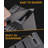 AIRPJ 14 Piece Stainless Steel Knife Block Set