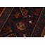 Tapis oriental rouge / brun / rose en laine noué à la main 4 pi 6 po x 7 pi 0 po Whiteley