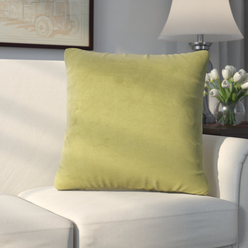 Throw Pillow, 20" H x 20" W x 8" D, Bella Moss, Polyester/Polyfill