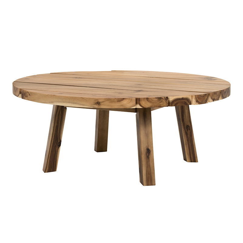 Table basse en bois pour l'extérieur, 35,6 x 35,6 x 14,6 po