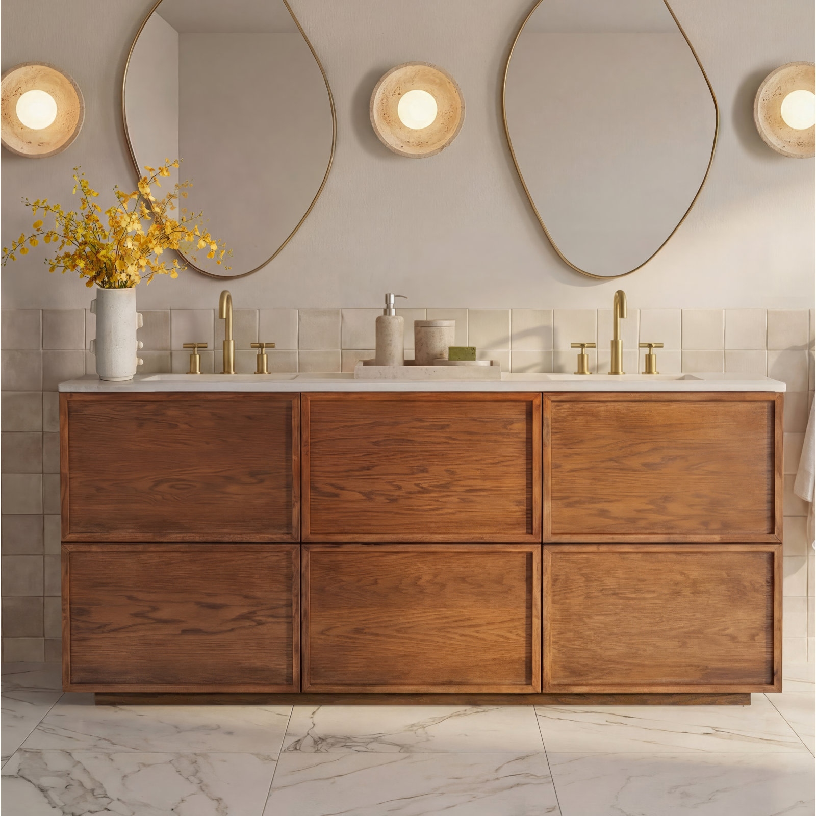 Renzo Ceramic Wall Tile, Sterling