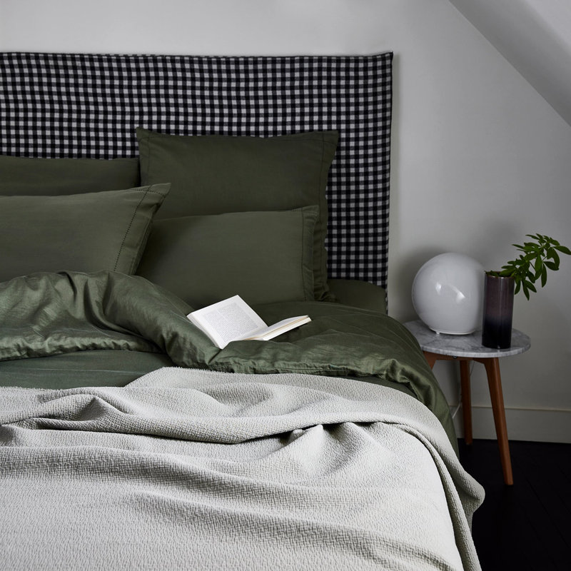 No Pattern Duvet Cover, 220 x 240 cm, Green