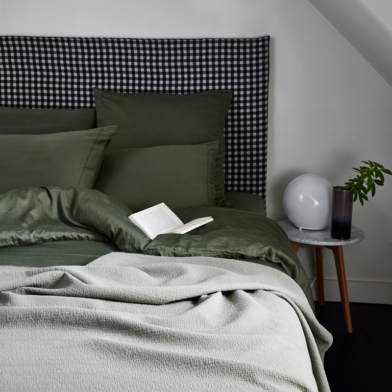 No Pattern Duvet Cover, Emperor, Green