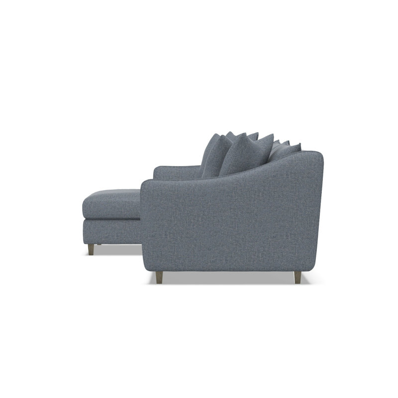 Joli 2 Pc Fabric Sectional, 1697-034