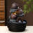 Three-tier Fountain Featuring Water Wheels, Flowing Water Fountains, Water Feature Decorations And Accessories, Tabletop Fountain Ornaments, Flowing Water Fountains, And Boss Office Decorations In An Artistic And Leisure Style